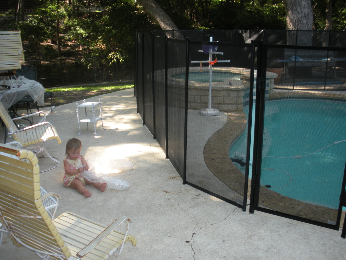 Removable Pool fence by Baby-Loc